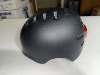 DayMak Black Large Bicycle Helmet With Working Light !!!!!