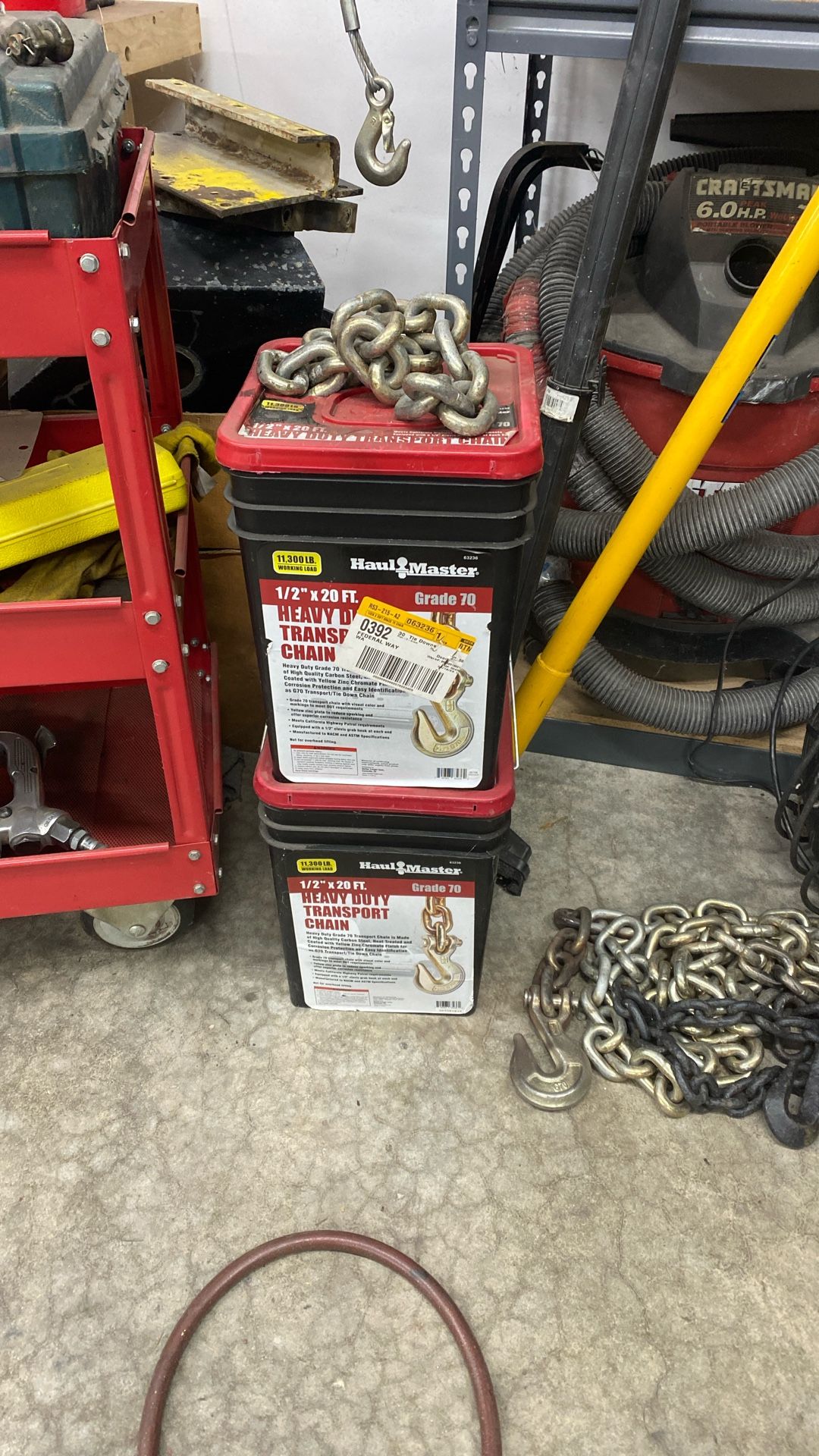 Chain  Truck Transport 1/2 X 20