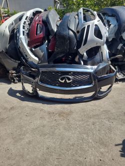2016/2017/2018/2019/2020 Infiniti Qx60 Front Bumper Cover