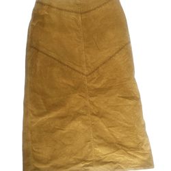Vintage Y2K Corduroy Long Maxi Skirt Boho Western Cowgirl Cottage Core Size 12 Stretch All Seasons Machine Washable #bohochic #western #cottagecore #P