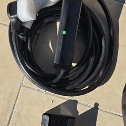 EV Charger Level 2 16/20/24/32 Amp Electric Vehicle Charger w/ 28 ft. Charging Cable NEMA 14-50P Plug for SAE J1772 EVs