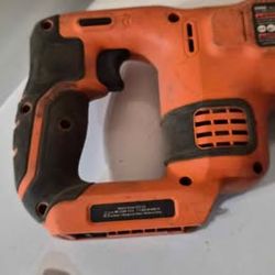 Cordless Black+Decker: a reciprocating saw and a drill
