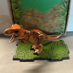 Lego Dinosaur Tyrannosaurus rex with Dark Orange Back and Dark Brown Markings