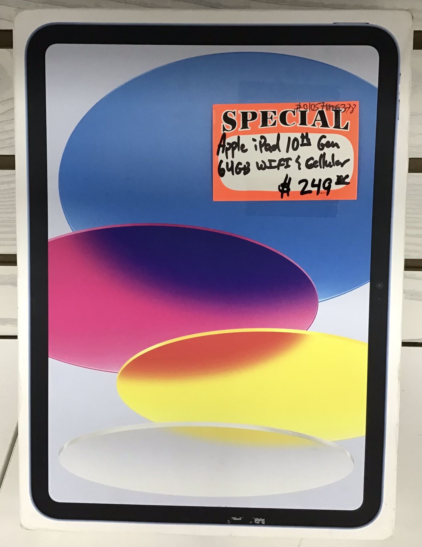 Apple iPad 10th Gen 64GB Wi-Fi & Cellular