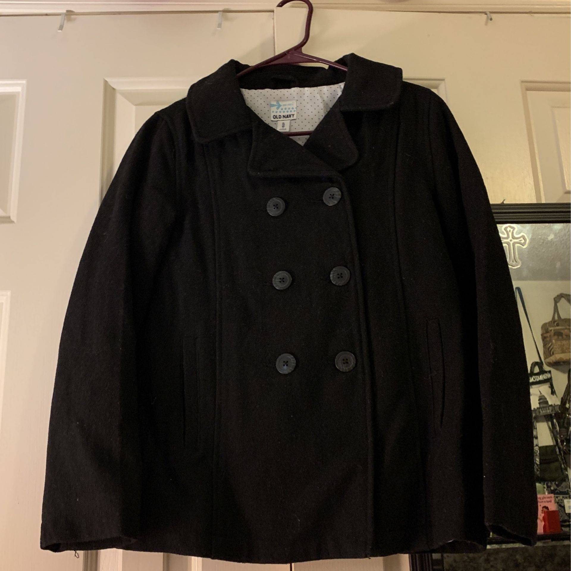Old Navy Girls Pea coat Size XXL