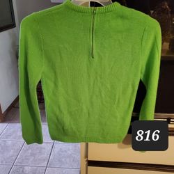 Green Sweater Top
