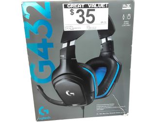 Logitech G432 Black Stereo Headphone