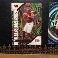 Jayden Daniel’s And Ben Sinnott Cracked Ice Cards