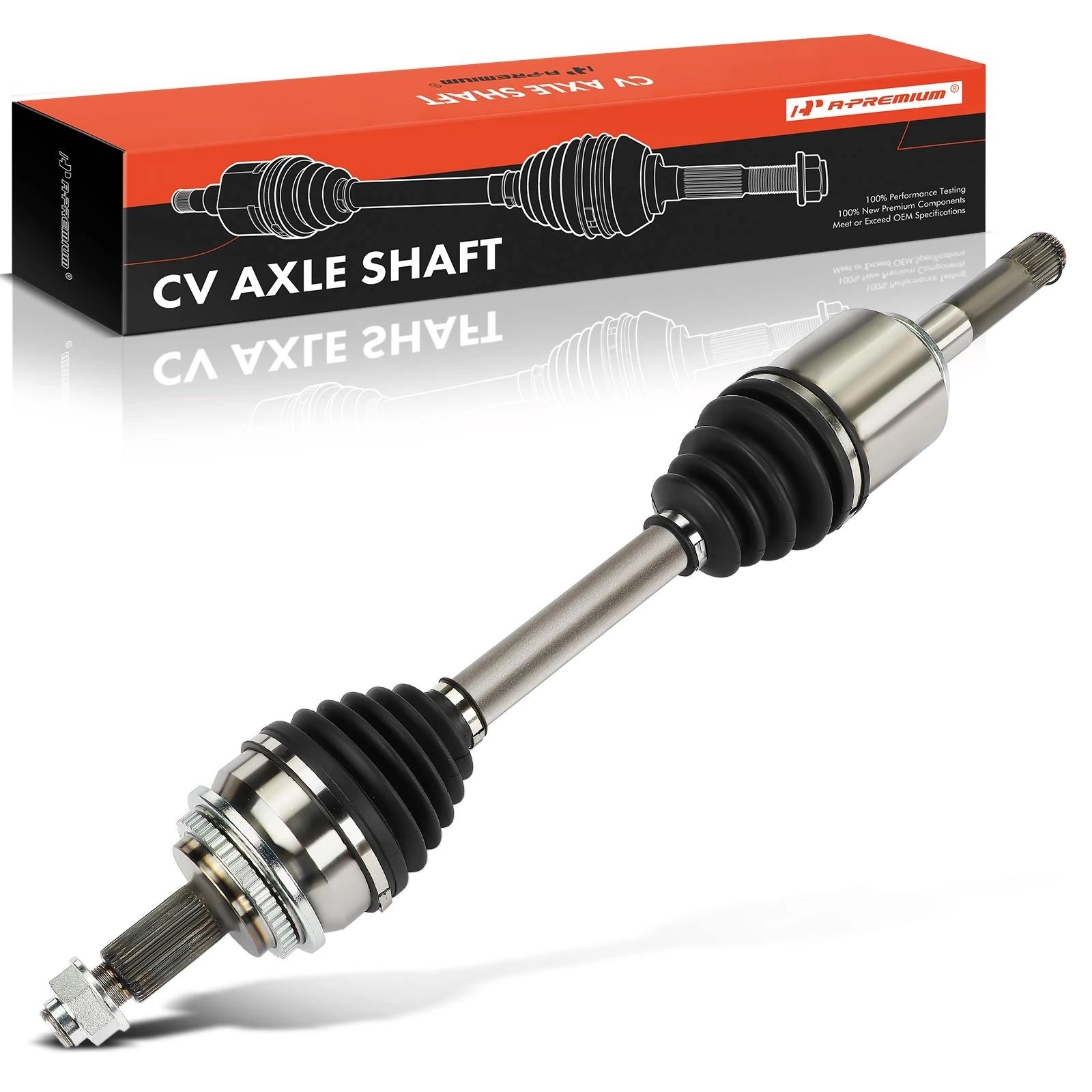 A-Premium CV Axle Shaft Assembly Compatible With Land Rover Range Rover Sport 2006-2013, LR4 2010-20