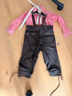 German lederhosen costume 5-6 years old