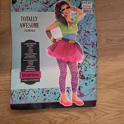 Totally Awesome  80s Costume  