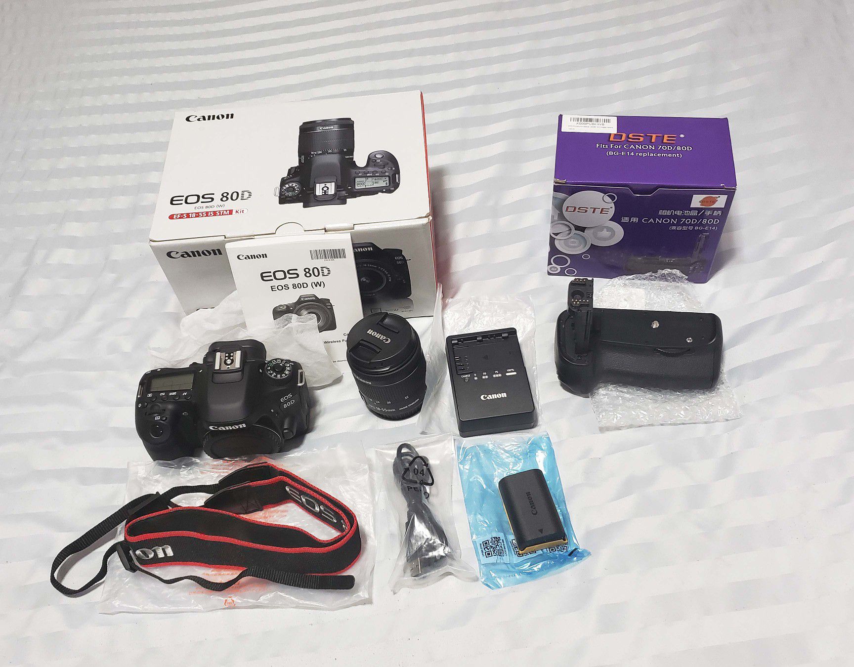 Canon 80d and battery grip