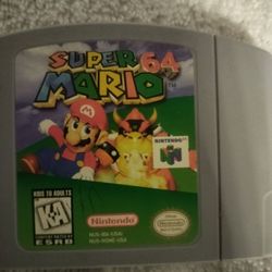 Super Mario 64 Nintendo 64 Cartridge