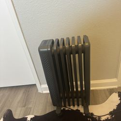 Electric heater with digital display