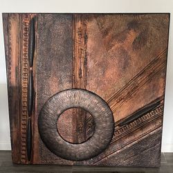 Abstract Metal Wall Art