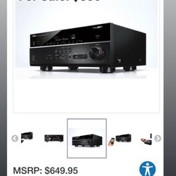 Yamaha 7.2 Channel AV Receiver RX V-681