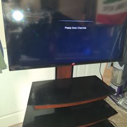 Television with Stand