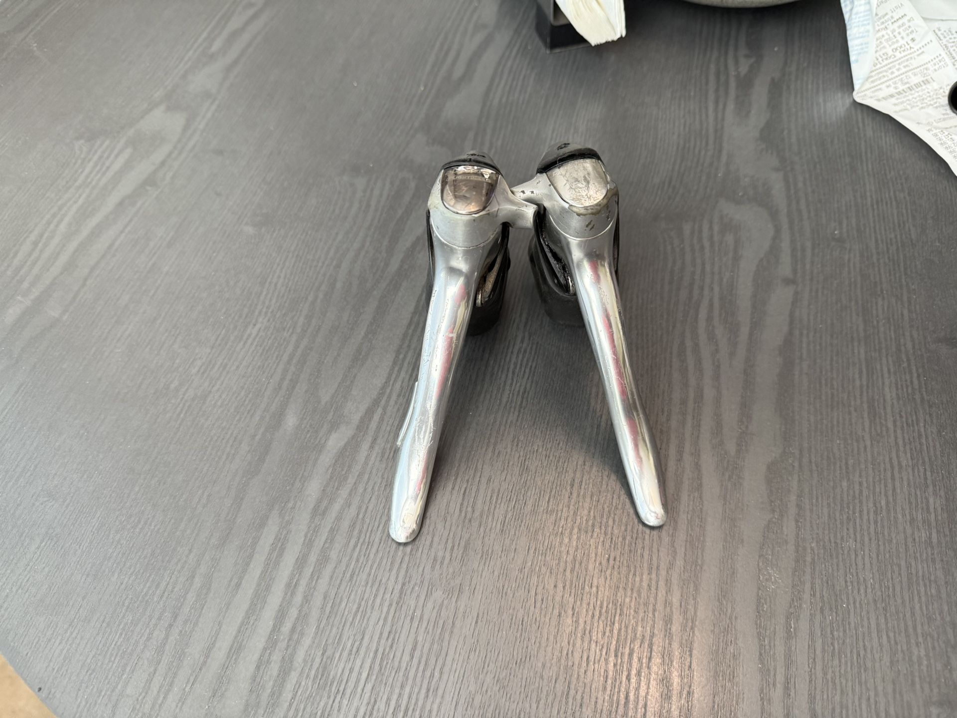 Dura Ace 9 Speed Shifters.