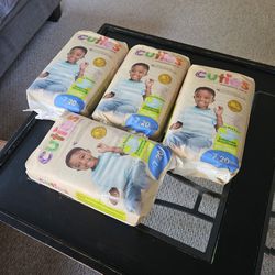 Cuties Diapers Size 7 41lbs 80 Count