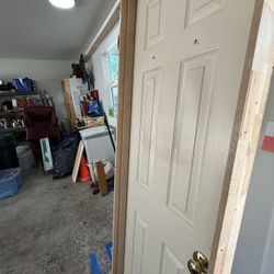 Left Hand Swing 24”x80” Panel Door 