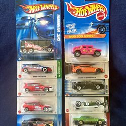 Hot Wheels, Group G H J L N, $4 each
