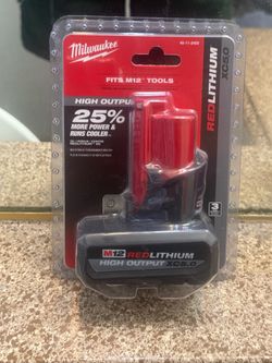 Milwaukee M12 12-Volt Lithium-Ion XC High Output 5.0 Ah Battery Pack