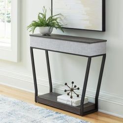 onsole Sofa Table w/Speaker & Charger