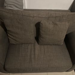 Large Grey Sofa 