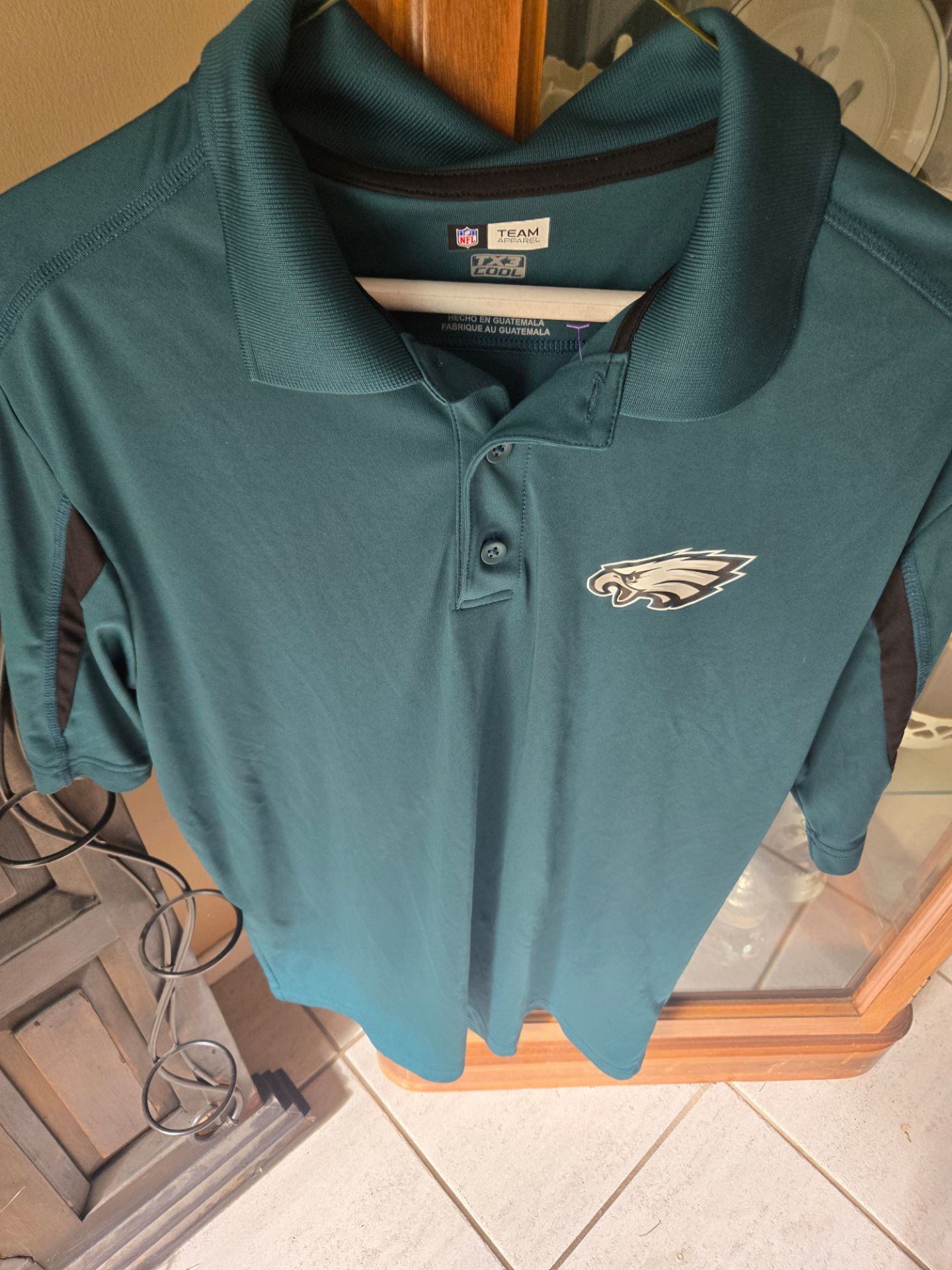 Philadelphia eagles dry fit polo shirt