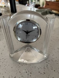 LENOX Crystal Clock