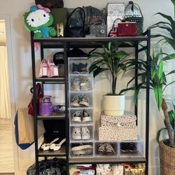 Organizing Clothes Rack Closet Addition