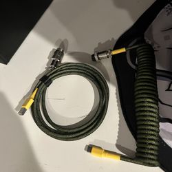 Coiled Cable For Keyboard 