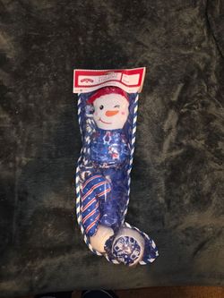 Holiday Time 6-Piece Christmas Dog Toy Stocking – Snowman & Toys – NEW