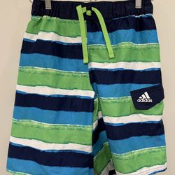 Like New Boys Adidas Swim Trunks Size Large (14/16) $10