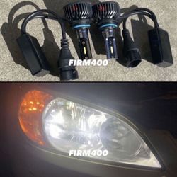 9006 HB4 6K BRIGHT WHITE 16000 LUMENS LED LIGHTS $40