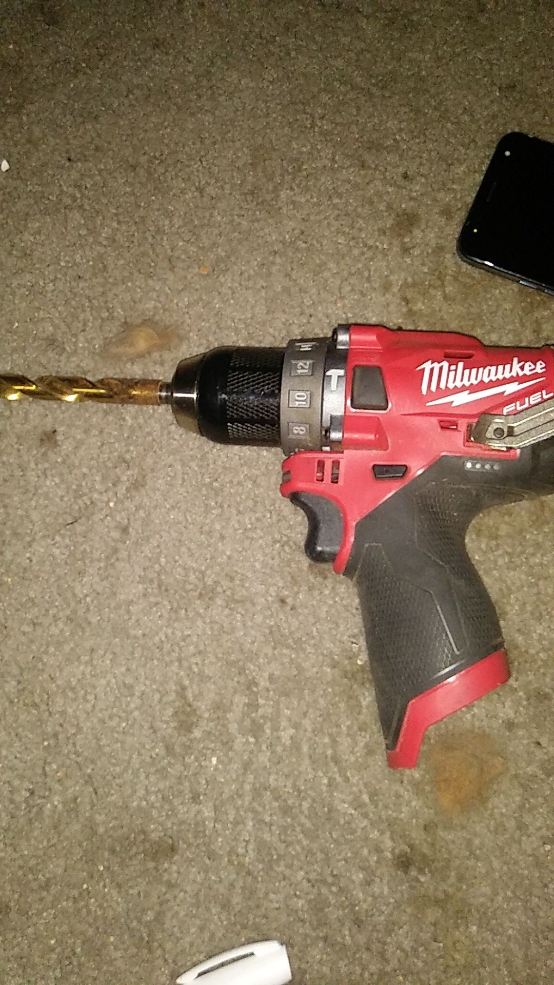 Milwaukee fuel 12v hammer drill
