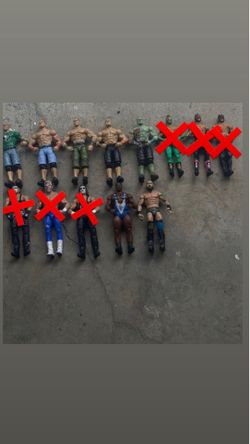 WWE Wrestling Action Figures Lot