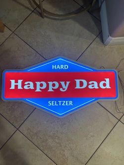 Happy Dad LED signs