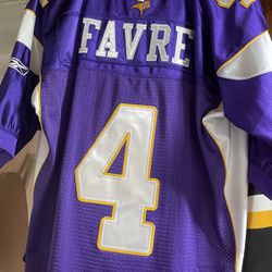 Authentic Reebok Brett Favre Jersey Minnesota Vikings