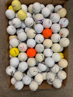 Golf balls lot over 100 balls