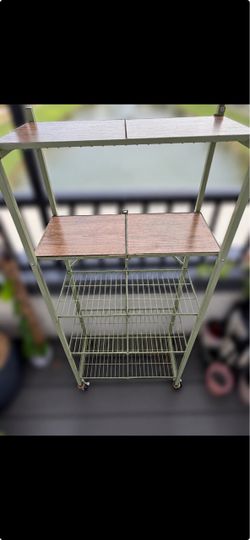 Multi-Tier Plant Stand on Wheels for Sale