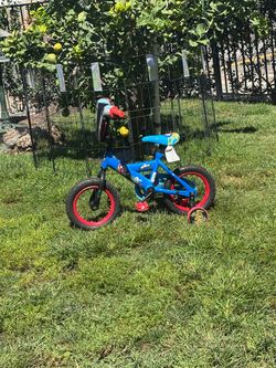 12 INCH SPIDER-MAN BIKE