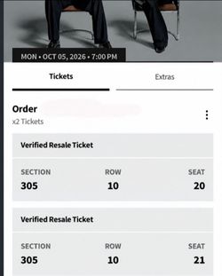 Chris Brown and Usher tickets