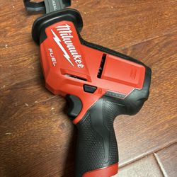 Milwaukee M12 FUEL 12V Lithium-lon Brushless Cordless HACKZALL Reciprocating Saw (Tool-Only)