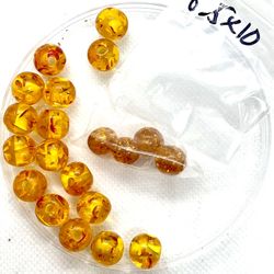 Lot Of 10mm Lucite Beads 