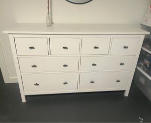 White dresser