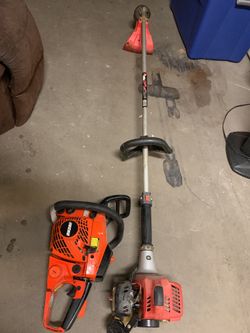 Red Max and echo Chainsaw