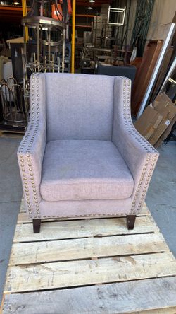 Grey Accent Chair