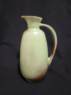 Frankoma 8" Prairie Green Pitcher Vase #835