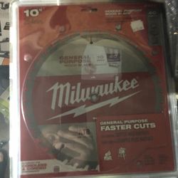 Milwaukee 10” General Purpose Wood Blades